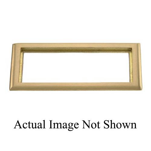PREMISE WIRING SB3085 3-Gang Rectangular Standard Carpet Flange, 11.31 in L, Brass