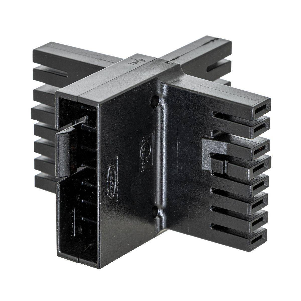 Wiring Device-Kellems SP31 Standard Splitter, For Use With CONNEXION 1/1/1 Wiring Configuration Zone Distribution Systems, 3-Wire, 1 in 3 Out, Composite