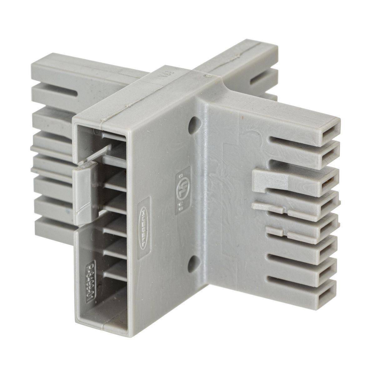 Wiring Device-Kellems SP84 Standard Splitter, For Use With CONNEXION 4/2/2 Wiring Configuration Zone Distribution Systems, 8-Wire, 1 in 3 Out, Composite