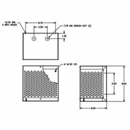Yaskawa America, Inc. 05P00620-0088 AC Drive Line/Load Enclosed Reactor
