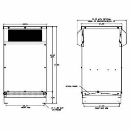 Yaskawa America, Inc. 05P00620-0088 AC Drive Line/Load Enclosed Reactor
