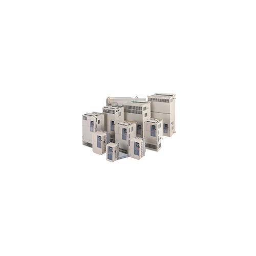 Yaskawa CIMR-PU4A0072FAA P1000 AC Drive, 380 to 480 VAC, 72 A, 50 hp, 10.98 in W 10.16 in D
