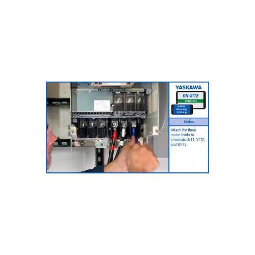 Yaskawa GA80U4031ABM GA800 AC Drive, 240 VAC, 31 A, 20 hp, 7.09 in W 7.95 in D