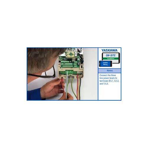 Yaskawa GA80U4031ABM GA800 AC Drive, 240 VAC, 31 A, 20 hp, 7.09 in W 7.95 in D
