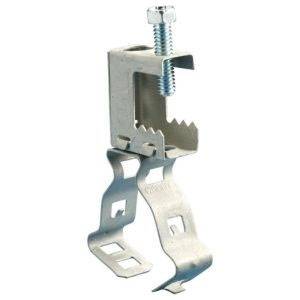 0.709 to 1.181" OD, nVent Electric PLC (Caddy) BC812M Conduit to Beam Clamp, 1/2" Thick Flange, 20 Lb-Ft Torque