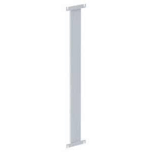 5.57 x 0.84 x 60, Hoffman Enclosures AU72FPG Freestanding Enclosure Filler Panel, 10.5" W Bracket, Mild Steel,
