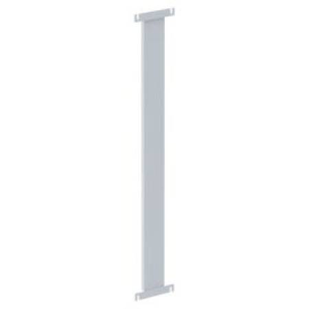 5.57 x 0.84 x 60, Hoffman Enclosures AU72FP Freestanding Enclosure Filler Panel, 10.5" W Bracket, Mild Steel,