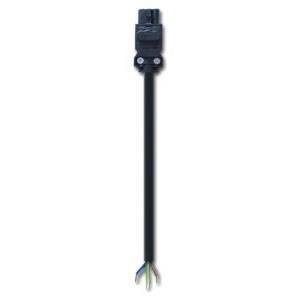 3.28', 250 V Rated, Hoffman Enclosures ELC1001PBUL LED Enclosure Light Infeed Power Cable, 10 A 3-Pole Smooth Black Copper