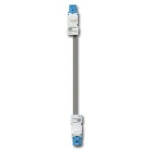 3.28', 50 V, Hoffman Enclosures ELC1001TG24V LED Enclosure Light Through Wiring Cable, 10 A 2-Pole Smooth Gray Copper