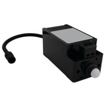 1.22 x 1.22 x 2.48, Black Smooth Plastic, Hoffman Enclosures ELD0801U LED Enclosure Light Switch, Door Operated