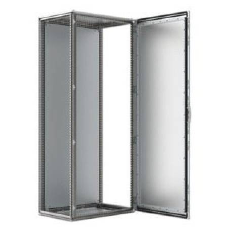 23.62 x 19.69 x 70.87, Hoffman Enclosures MCSS18065 Floor Standing Enclosure, NEMA 12/13/EEMAC 12/IP55/IK10, Stainless Steel, 1-Door