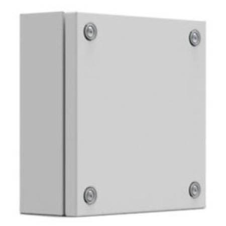 11.81 x 4.72 x 7.87, Hoffman Enclosures STB203012 Terminal Box, NEMA/EEMAC 4/12/13/IP66/IK08/10, 18 Gauge (Body/Door),Light Gray Mild Steel