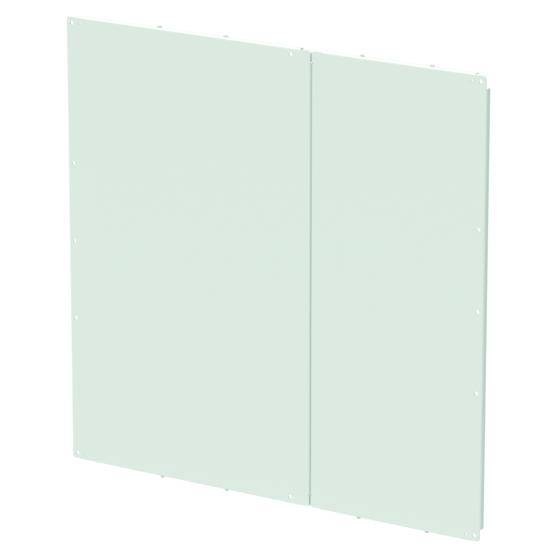 nVent HOFFMAN A72P72F1B A72P Enclosure Panel, x 68 in W x 60 in H, Mild Steel, White