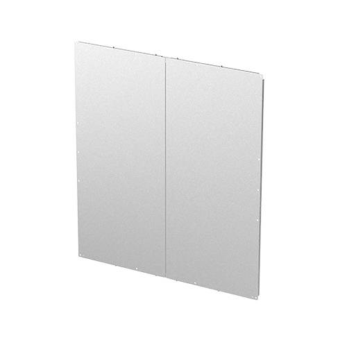 nVent HOFFMAN A84PM78BG PNLFS 2-Piece Extra Panel, 72 in W x 72 in H, Steel, White