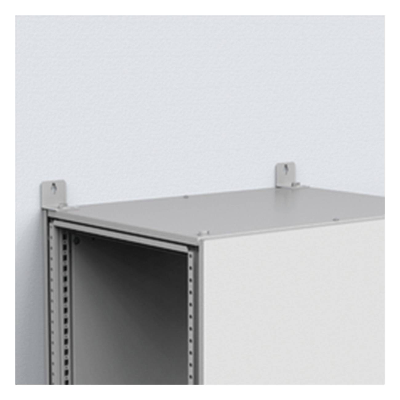 nVent HOFFMAN CCB02 Heavy Duty Carrier Bar, For Use With IEC Enclosure, 11 ga Mild Steel, Unpainted