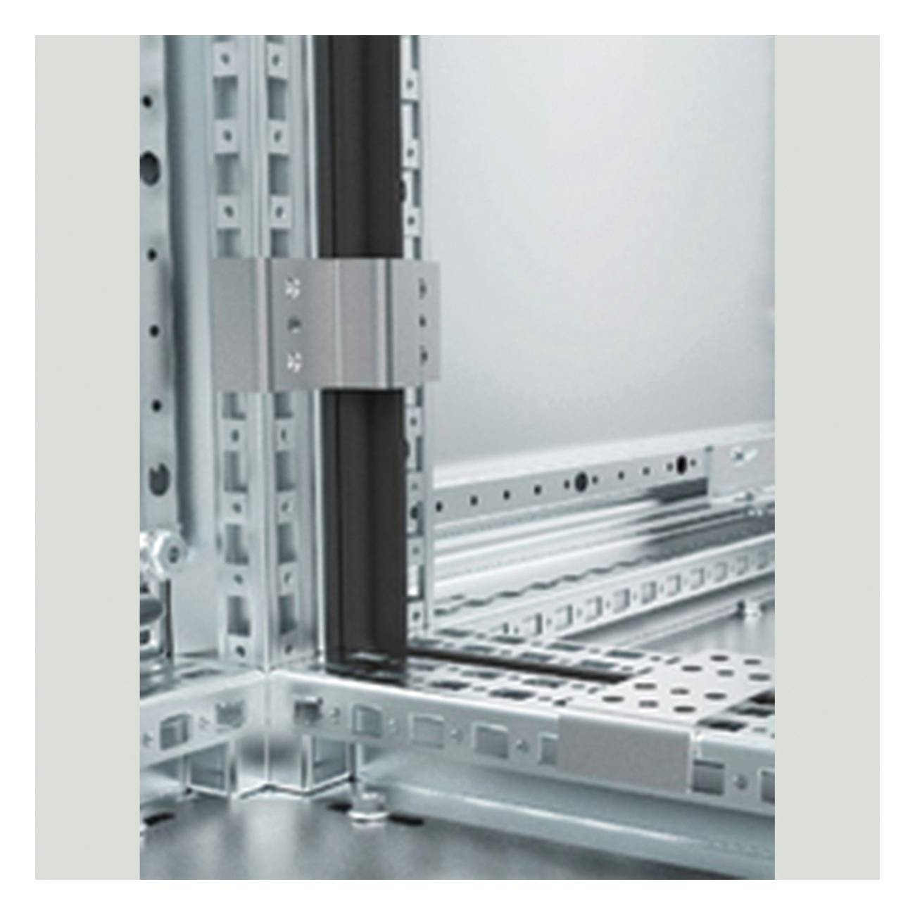 nVent HOFFMAN CCI08IP66 Internal Baying Kit, For Use With IEC Enclosure, 11 ga Mild Steel, Unpainted