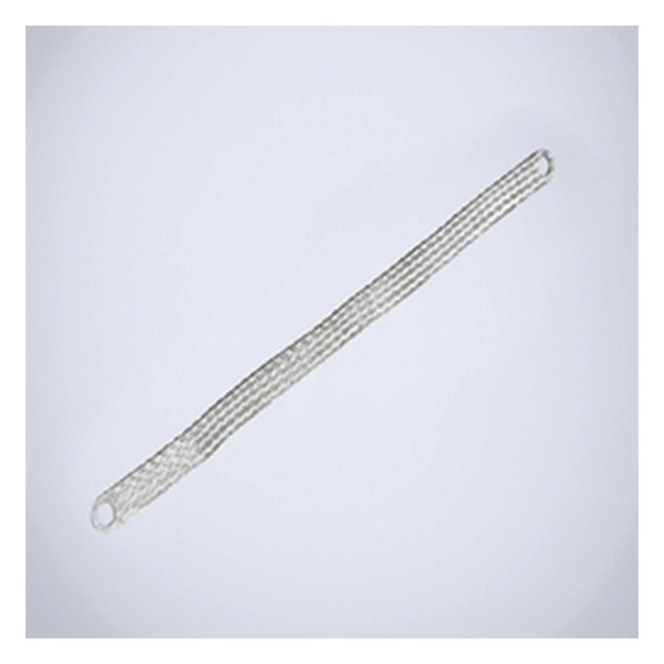 nVent HOFFMAN ECFE1630 Earthing Strap, 120 A, 0.33 in Hole Diameter, Up to 221 deg F Working Temperature, 16 sq-mm Cross Sectional Area, Copper, Unpainted