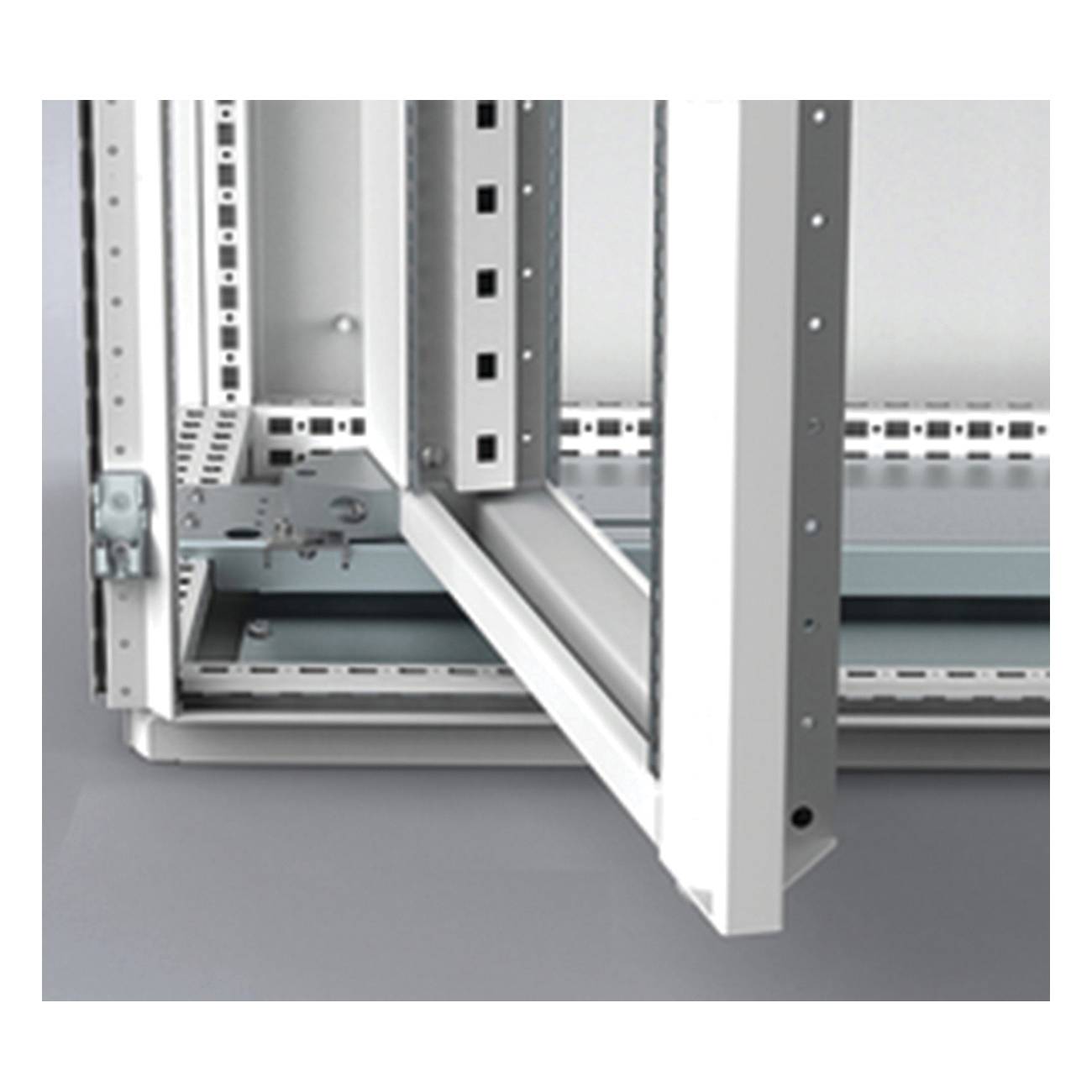 nVent HOFFMAN ESFH180 180 deg Door Hinge, For Use With 800/1000/1200 mm W ESFS Mounted Floor Standing Enclosure Swing Frame, Mild Steel, Unpainted