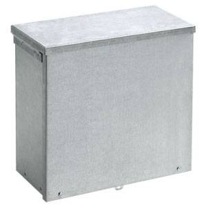 12 x 12 x 8, Hoffman A12R128GV Electrical Enclosure, NEMA 3R, IP32, Steel, 16 Gauge, Unflanged, 1-Door