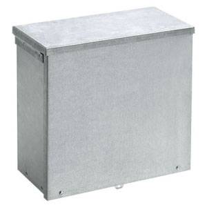 18 x 18 x 6, Hoffman A18R186GV Electrical Enclosure, NEMA 3R, IP32, Steel, 16 Gauge, Unflanged, ,1-Door