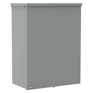 18 x 18 x 8, Hoffman A18R188 Electrical Enclosure, NEMA 3R, IP32, Steel, 16 Gauge, Unflanged, ,1-Door