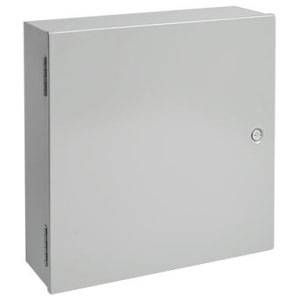 24 x 20 x 6.62, Hoffman A24N20ALP Electrical Enclosure, NEMA 1/IP30, Steel, 1-Door, Medium, Butt Hinged