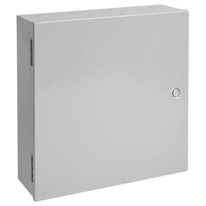 24 x 24 x 6.62, Hoffman A24N24ALP Electrical Enclosure, NEMA 1/IP30, Steel, 1-Door, Medium, Butt Hinged