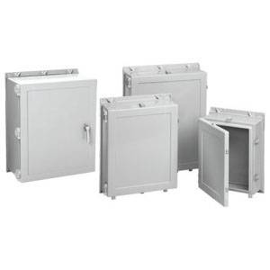 30.25 x 24.25 x 10, Hoffman A30H2410GQRLP Electrical Enclosure, NEMA 3/3R/4/4X/12/13/IP66, Reinforced Fiberglass, 1-Door, Hinged