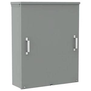 30 x 30 x 12, Hoffman A30R3012 Electrical Enclosure, NEMA 3R, IP32, Steel, 12 Gauge (Body), 14 Gauge (Cover), Unflanged, 1-Door