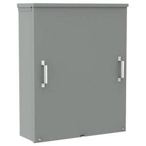 36 x 30 x 12, Hoffman A36R3012 Electrical Enclosure, NEMA 3R, IP32, Steel, 12 Gauge, Unflanged, ,1-Door