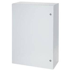 30 x 16 x 8, Hoffman CSD30168LG CONCEPT® Wall Mount Enclosure, NEMA 4/12/13/IP66, Mild Steel, 1-Door, Hidden Hinged