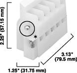 Allen-Bradley PNL MTD 5P 25A 600V Pull-Apart TERM Blk