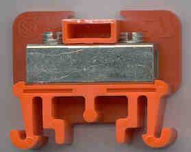 Allen-Bradley TERM BLCK Rail MTD 1P 25A WHT