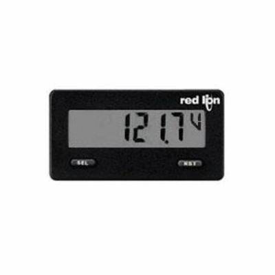 redlion® CUB5VR00 Electronic Miniature DC Volt Meter, 200 mV to 200 VDC Measuring, 2.95 in L x 1.71 in W x 1.54 in H, High Impact Case, 0.1 % Accuracy, LCD Display