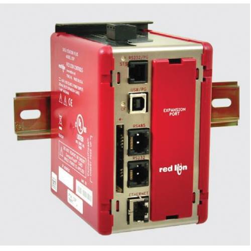 redlion® DSPLE001 Data Station With Multiple Protocol Converter and Extended Operating Temperature, 24 VDC Power Rating, 50 to 150 Hz