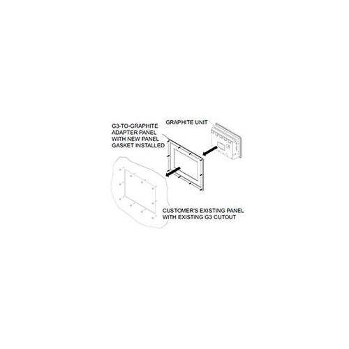 redlion® G3AD1010 Adapter panel, For Use With Graphite Panel Mounting