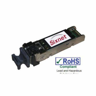 redlion® GSFIBER-SFP-10K 1-Mode Gigabit Fiber Transceiver, -9 to -3 dBm Transmission/-20 dBm Receiver Power Rating, 1.25 Gbps Data Transfer, 10 km