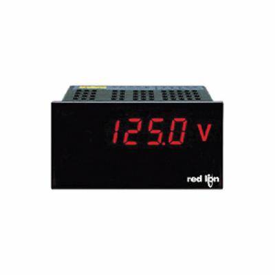 redlion® PAXLVD00 DC Volt Meter, 1.999 to 300 VDC Measuring, 3.8 in L x 4.1 in W x 1.95 in H, Flame Resistant Case, +/-0.1 % Accuracy, LED Display